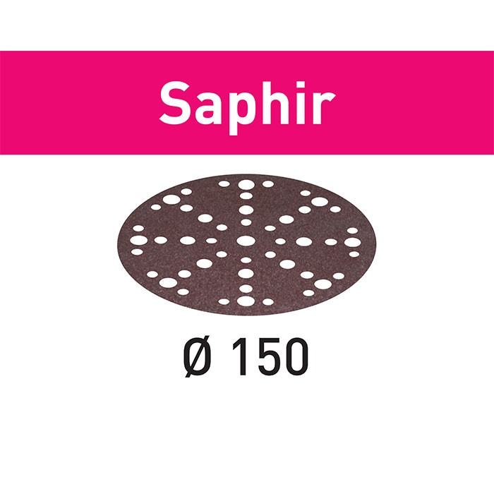 Шкурка D150 P50 SA/1бр, Saphir, 575196