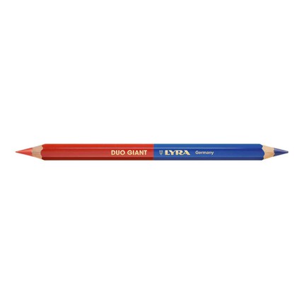 Duo GIANT, комбиниран молив 175 мм, червен/син, кутия, 1бр., L2930103