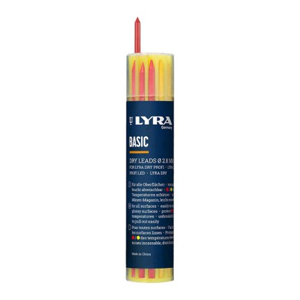 Basic резервни графити за строителен молив LYRA Dry Profi, кутия 1бр., L4499401